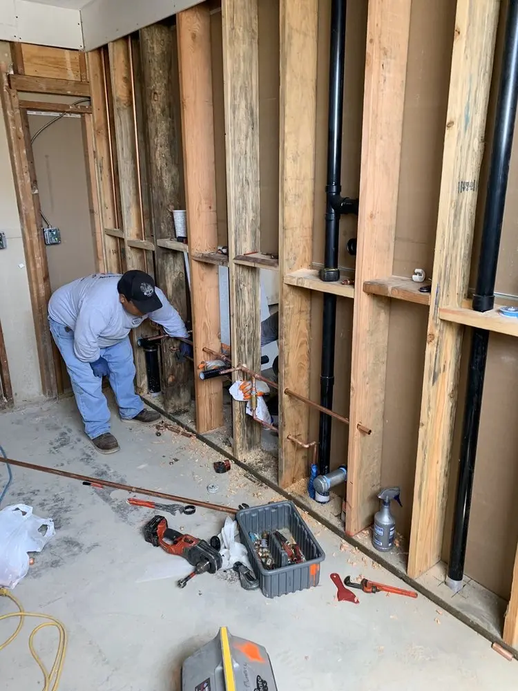 Commercial rough-in plumbing for Water Heater Replacement in East Hempfield